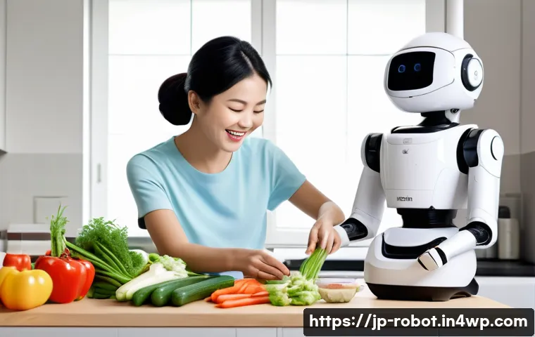 가정용 로봇의 사용 예시 및 효과 관련 이미지 1