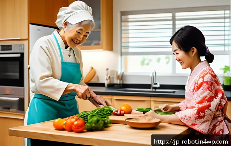로봇 기술과 가족의 일상 변화 관련 이미지 1