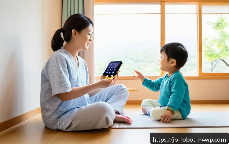 로봇 기술과 가족의 일상 변화 관련 이미지 2